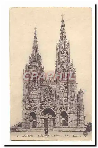 L'epine Cartes postales Eglise notre Dame