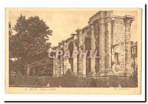 Reims Cartes postales Porte de Mars