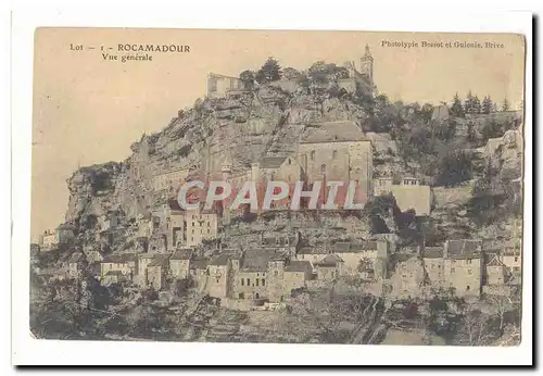 rocamadour Cartes postales Vue generale