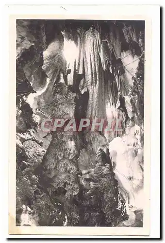 Cartes postales Les grottes de Presque Les draperies