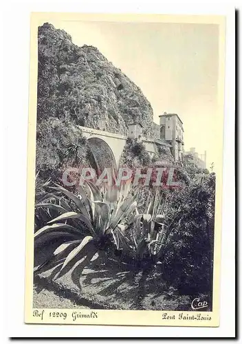 Grimaldi Cartes postales Pont Saint Louis