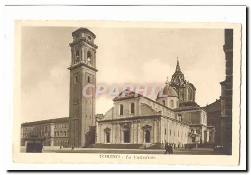 italie Italia torino Ansichtskarte AK La cattedrale