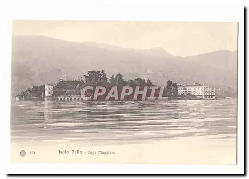 italai italie Isola Bella Cartes postales Lago Maggiore