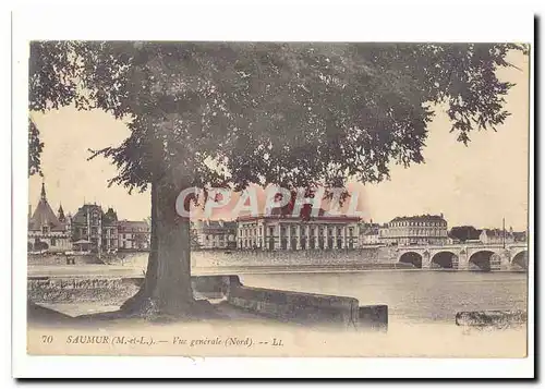 Saumur Ansichtskarte AK Vue generale (nord)