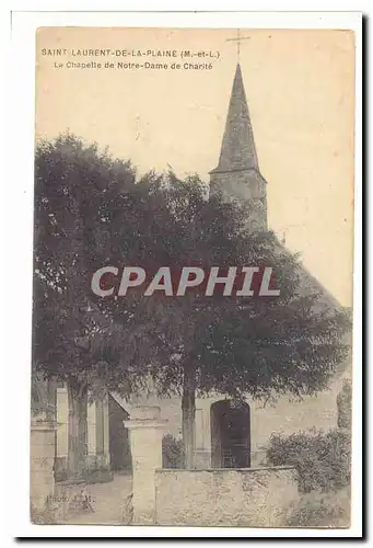 Saint Laurent de la Plaine Ansichtskarte AK La chapelle de Notre Dame de charite