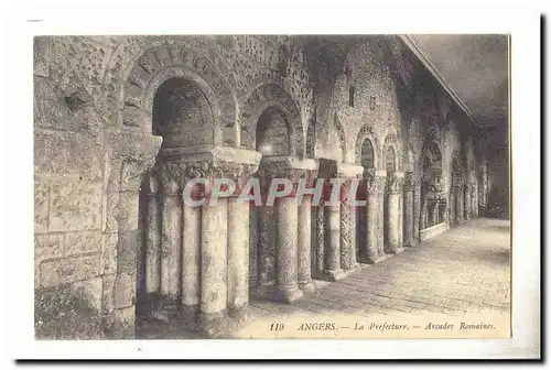 angers Cartes postales La prefecture Arcades romaines