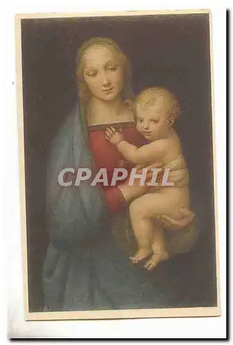 italie Italia Madonna del Granduca Raffaelo Sanzio (1483-1520) PCA Firenze galleria Palatina