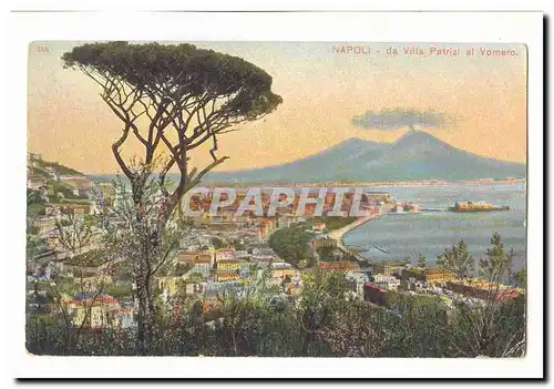 italie italia Napoli Cartes postales Da villa Patrizi al vomero