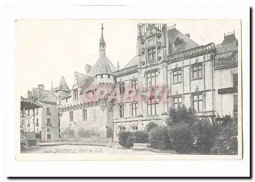 Saumur Cartes postales L&#39hotel de ville