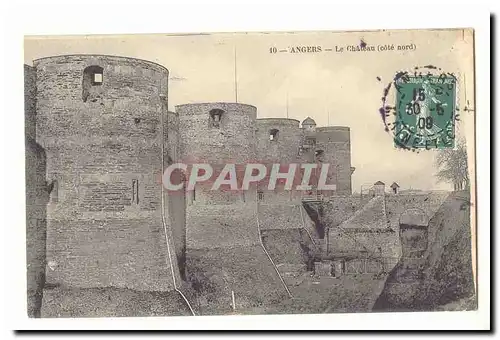 Angers Ansichtskarte AK Le chateau (cote nord)