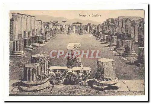 italie italia Pompei Cartes postales Basilica