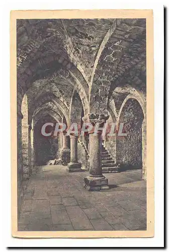 Cartes postales Abbaye du Mont Saint Michel Salle de l'aquilon