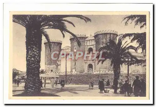 italie italia Napoli Cartes postales Maschio Angioino