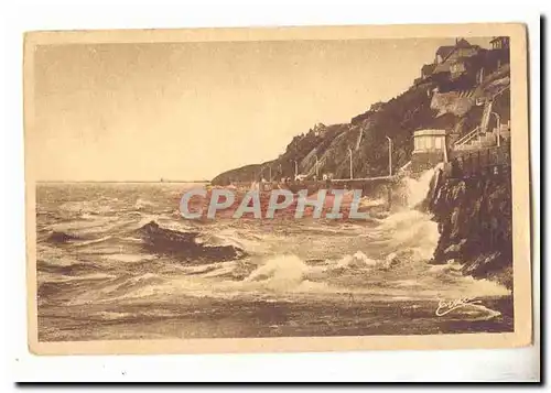 Granville Cartes postales Effets de vagues