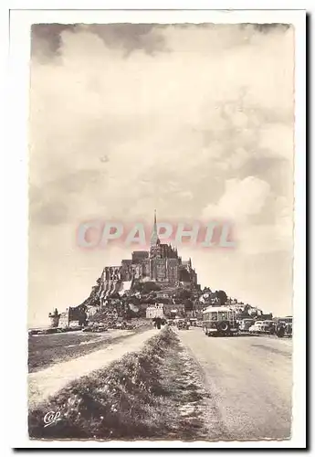 Mont Saint Michel Cartes postales l'arrivee
