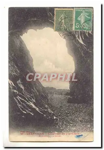 Granville Cartes postales La grotte du Cap Lihou