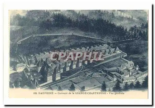 DAuphine Grande Chartreuse Cartes postales Couvent Vue generale