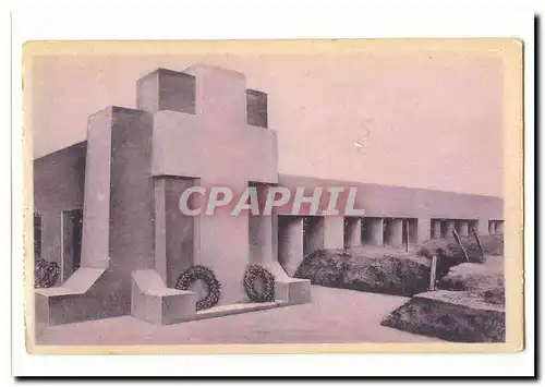 Cartes postales Monument de la tranchee des baionnettes offert par nos amis d'Amerique (Ventre architecte)