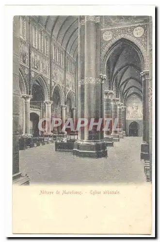 Belgique Cartes postales Abbaye de Maredsous Eglise abbatiale