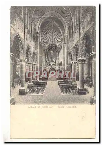 Belgique Ansichtskarte AKAbbaye de Maredsous Eglise abbatiale
