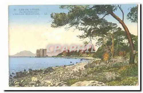 ile de Lerins Cartes postales saint honorat L&#39ancien monastere