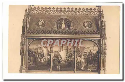 Memling Cartes postales La chasse sainte ursule Bruges Hopital Saint Jean