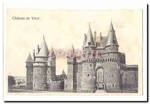 Cartes postales Chateau de Vitre