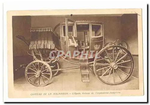 Chateau de la Malmaison Ansichtskarte AK L&#39opale voiture de l&#39imperatrice Josephine