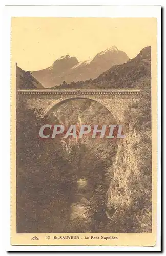 Saint sauveur Cartes postales le pont Napoleon