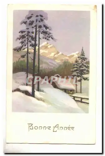 Cartes postales Fantaisie Bonne annee