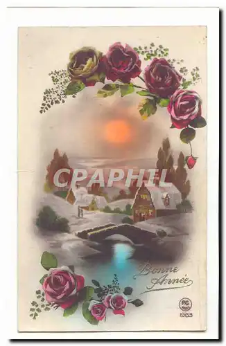 Cartes postales Fantaisie Bonne annee