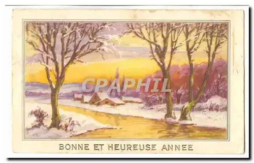 Cartes postales Fantaisie Bonne et heureuse annee