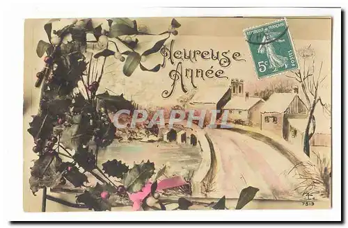 Cartes postales Fantaisie Heureuse annee