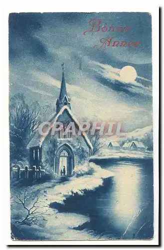 Cartes postales Fantaisie Bonne annee