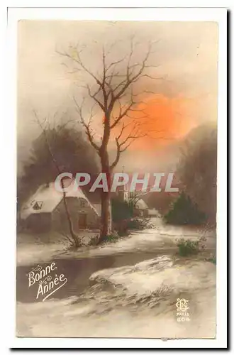 Cartes postales Fantaisie Bonne annee