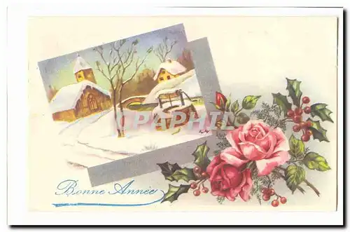 Cartes postales Fantaisie Bonne annee