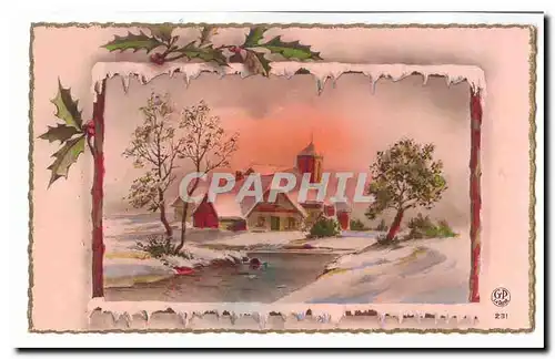 Cartes postales Fantaisie Bonne annee