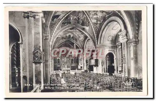 Nice Cartes postales moderne Interieur du sanctuaire de Notre DAme de Cimiez