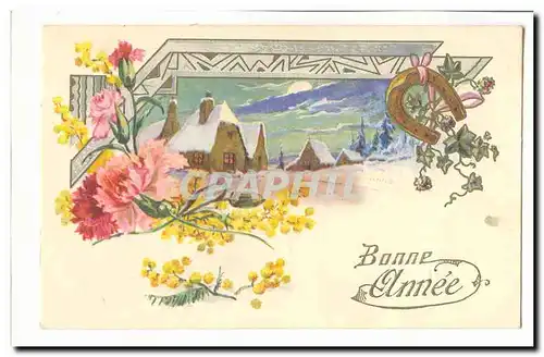 Cartes postales Fantaisie Bonne annee