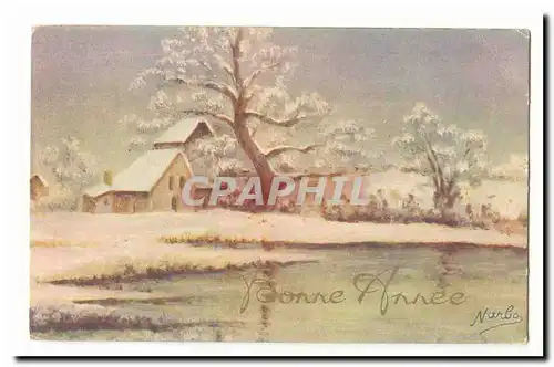 Cartes postales Fantaisie Bonne annee