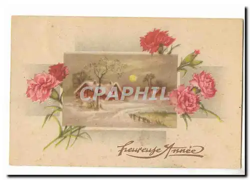 Cartes postales Fantaisie Heureuse annee