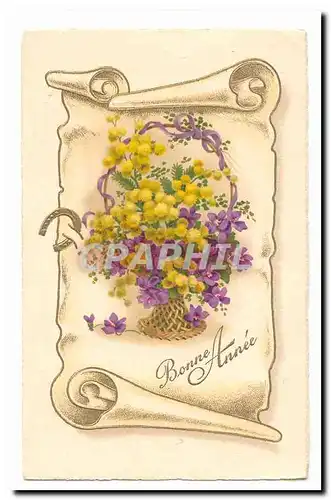 Cartes postales Fantaisie Bonne annee