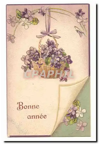 Cartes postales Fantaisie Bonne annee