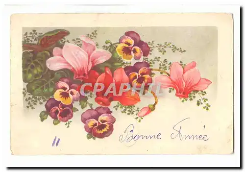 Cartes postales Fantaisie Bonne annee