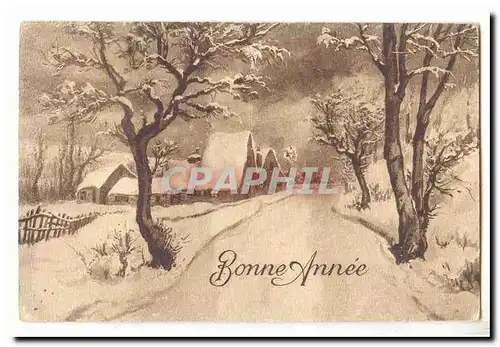 Cartes postales Fantaisie Bonne annee