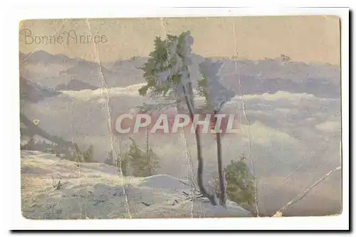 Cartes postales Fantaisie Bonne annee