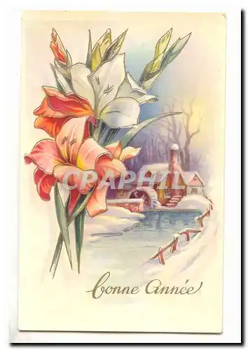 Cartes postales Fantaisie Bonne annee