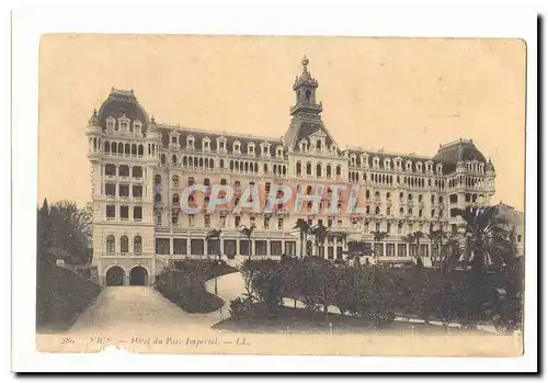 Nice Cartes postales Hotel du parc imperial