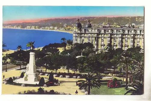 Nice Cartes postales Les jardins et l&#39hotel Ruhl