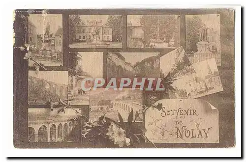 Cartes postales Souvenir de Nolay